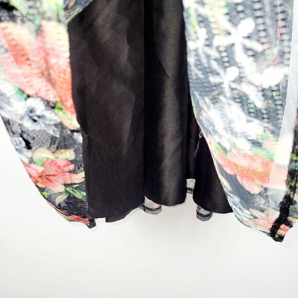 Gracia midi dress floral print  ^ - Picture 5 of 7